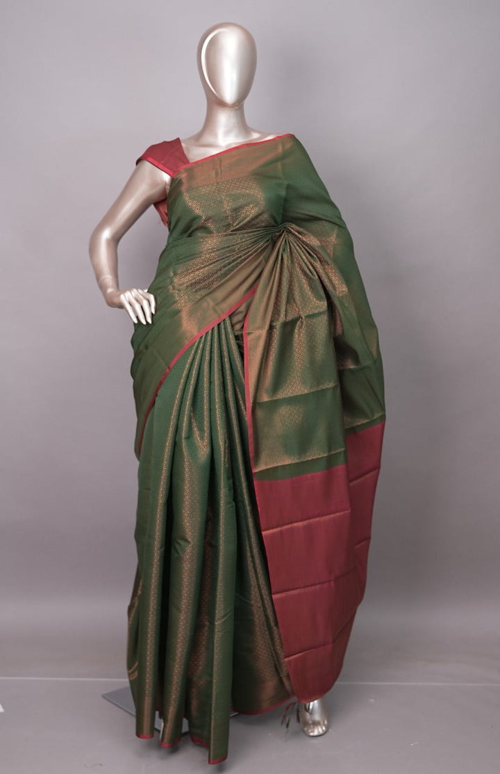 Semi Silk Saree TSA3389