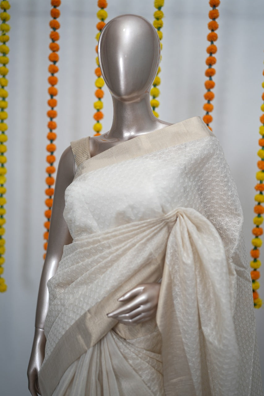 Linen Mix Saree TSA3068