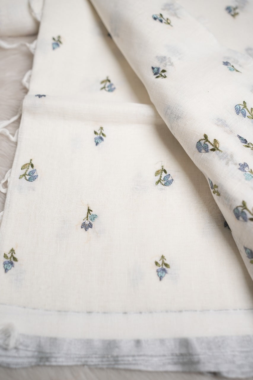 Linen Saree TSA3196