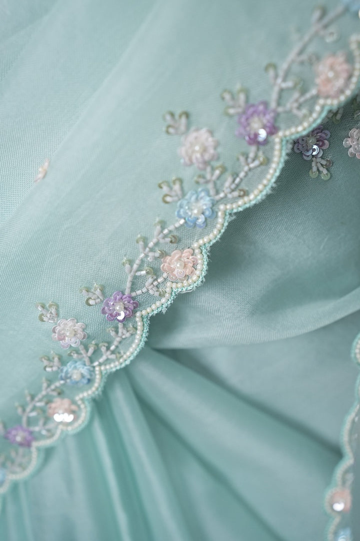 Organza Saree TSA3365