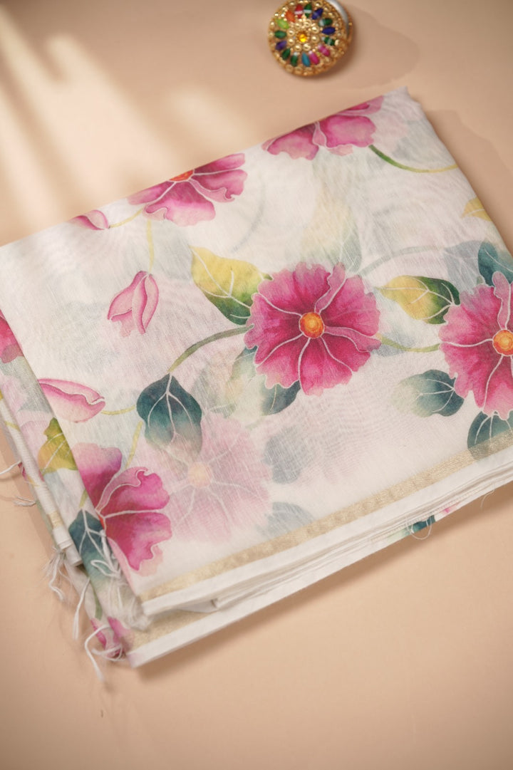 Art Chanderi Saree TSA5422