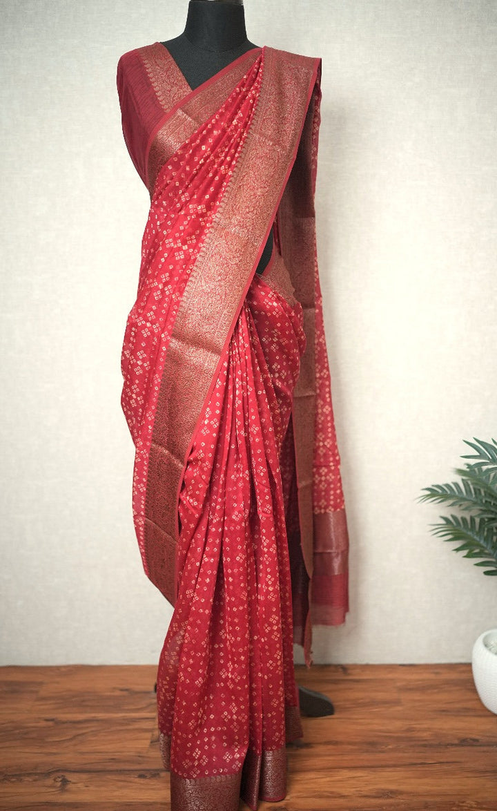 Chanderi Saree TSA2561