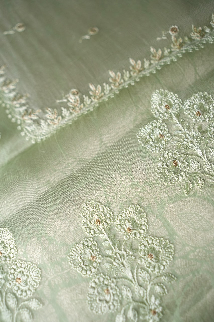 Organza Saree TSA2171