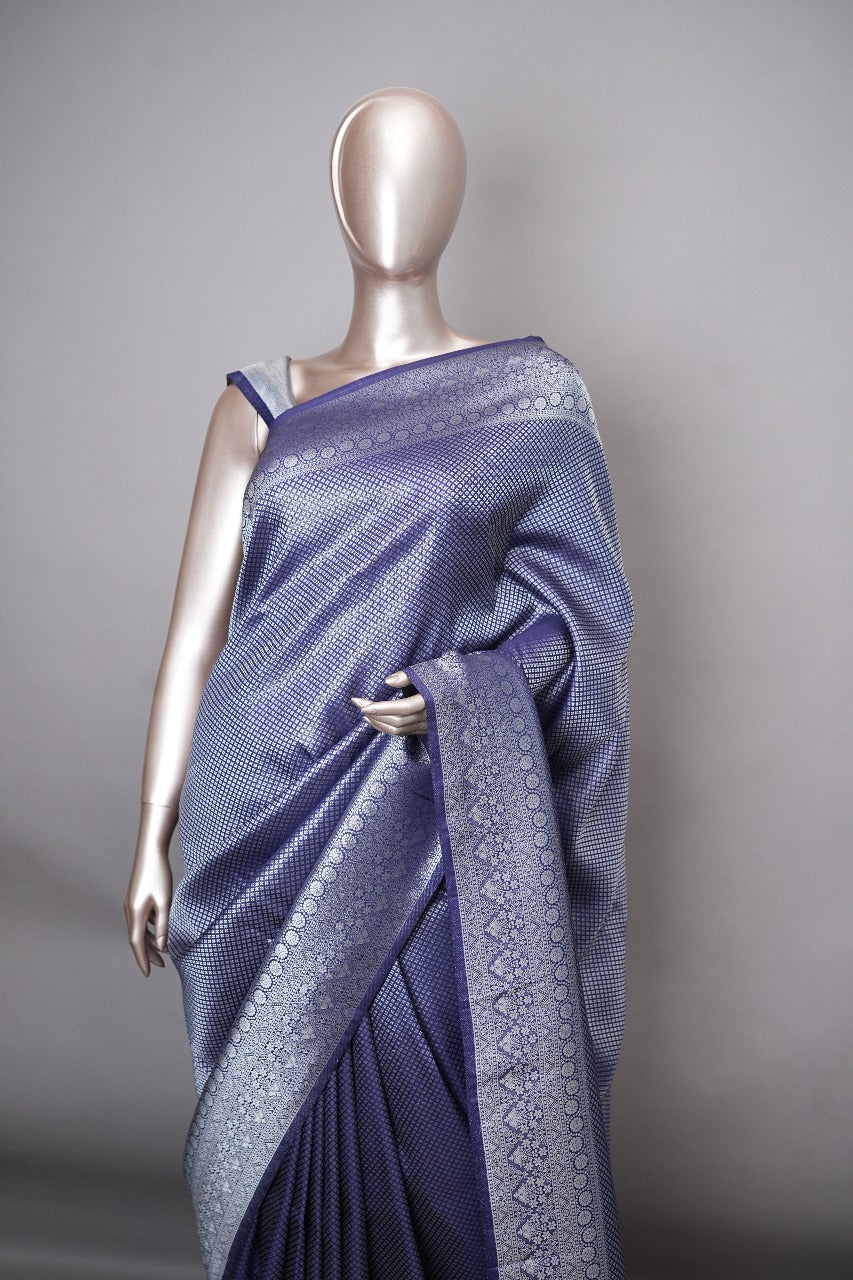 Semi-Silk Saree TSA2446
