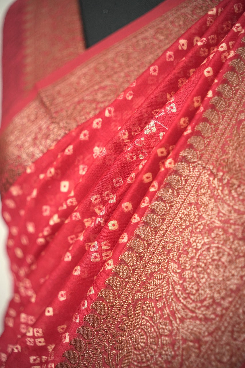 Chanderi Saree TSA2561
