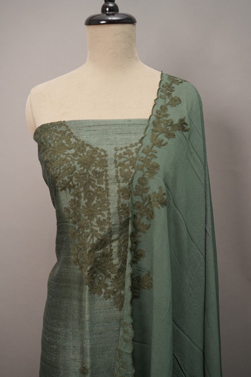 Raw Silk Salwar TSS3475