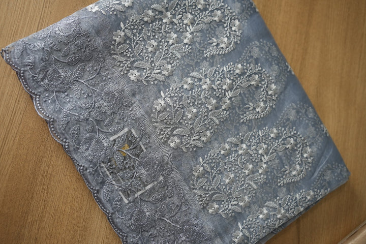 Glass Organza Saree TSA2425