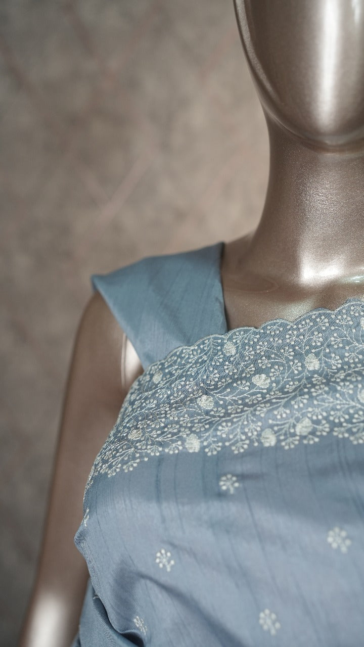 Semi-Tussar Saree TSA3558