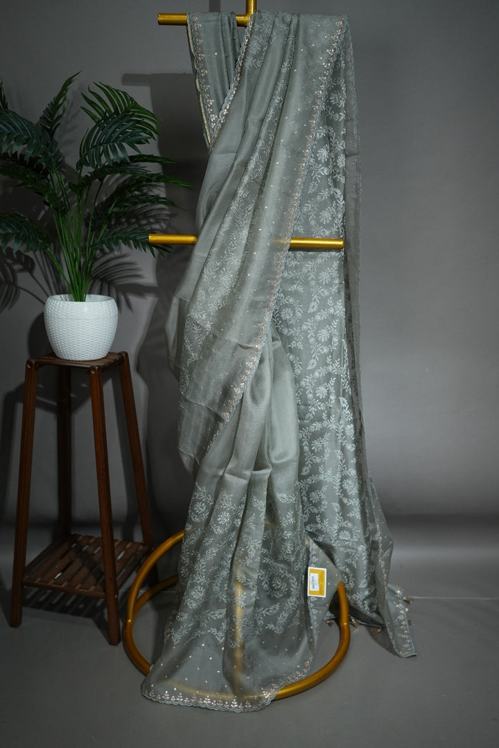 Organza Saree TSA1954