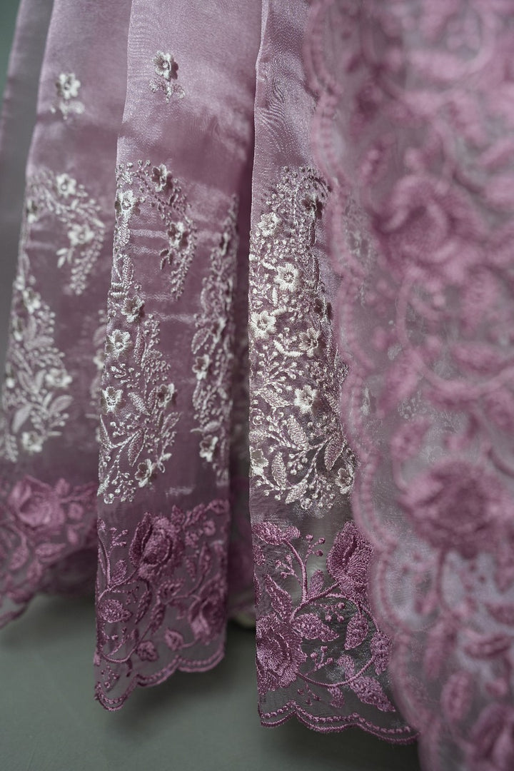 Glass Organza Saree TSA2425