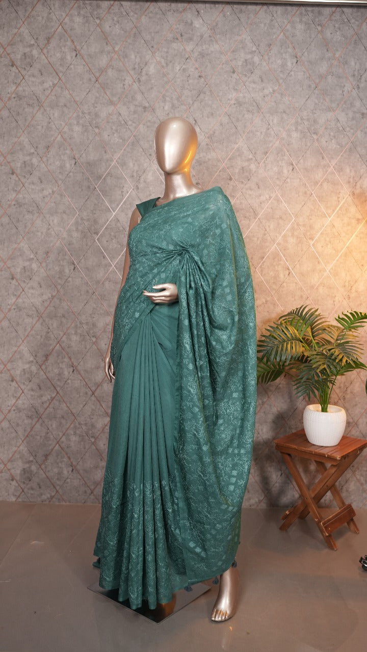 Chanderi Saree TSA3539