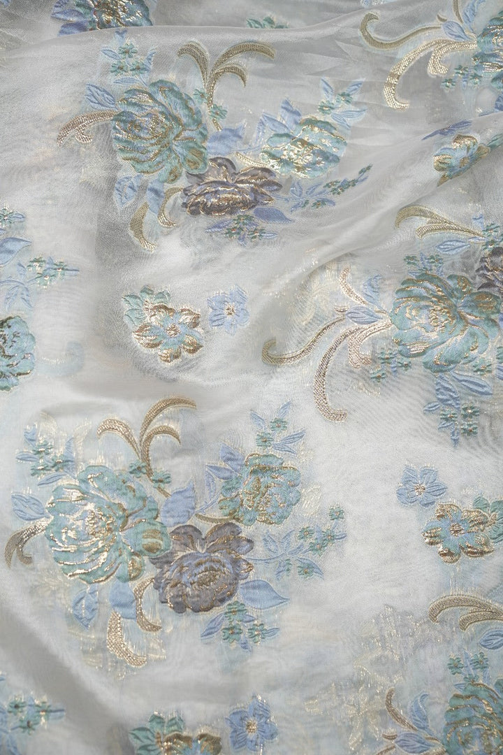 Turkish Organza Light Blue TRF3399
