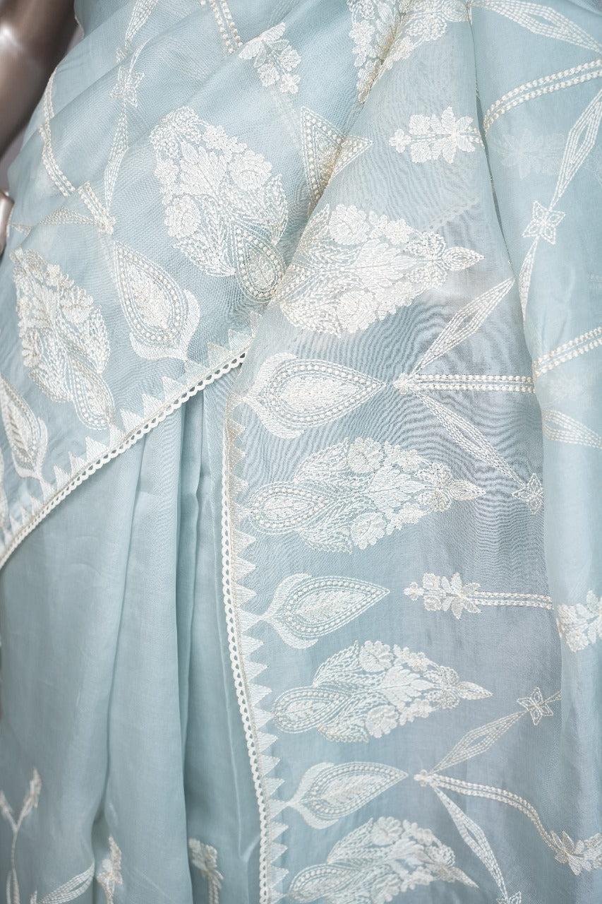Organza Saree TSA3361