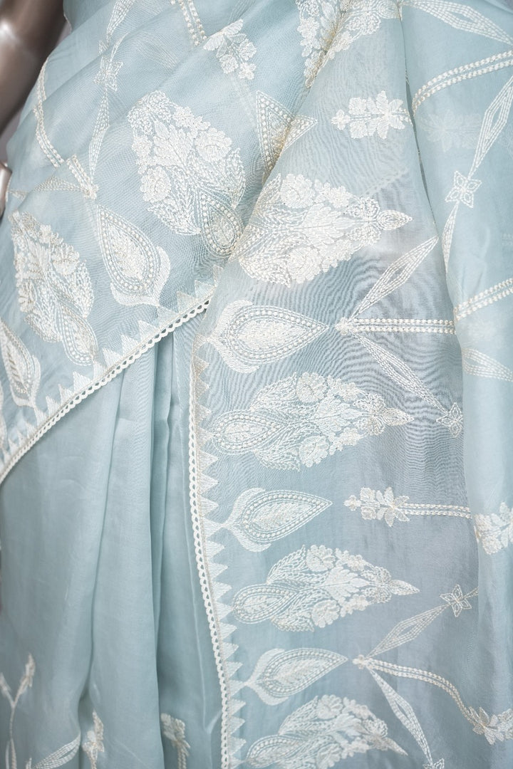 Organza Saree TSA3361