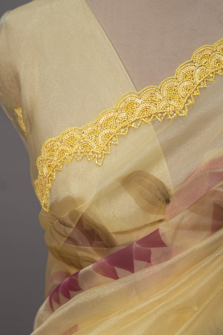 Organza Saree TSA2948