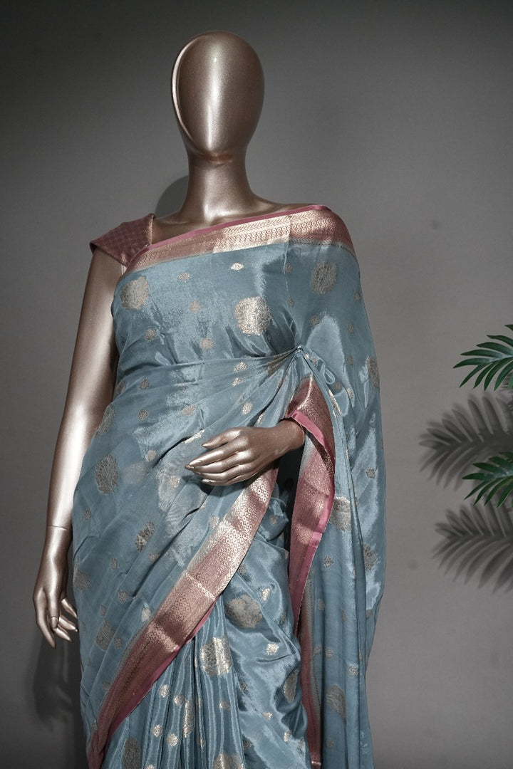 Semi Silk Saree TSA2103