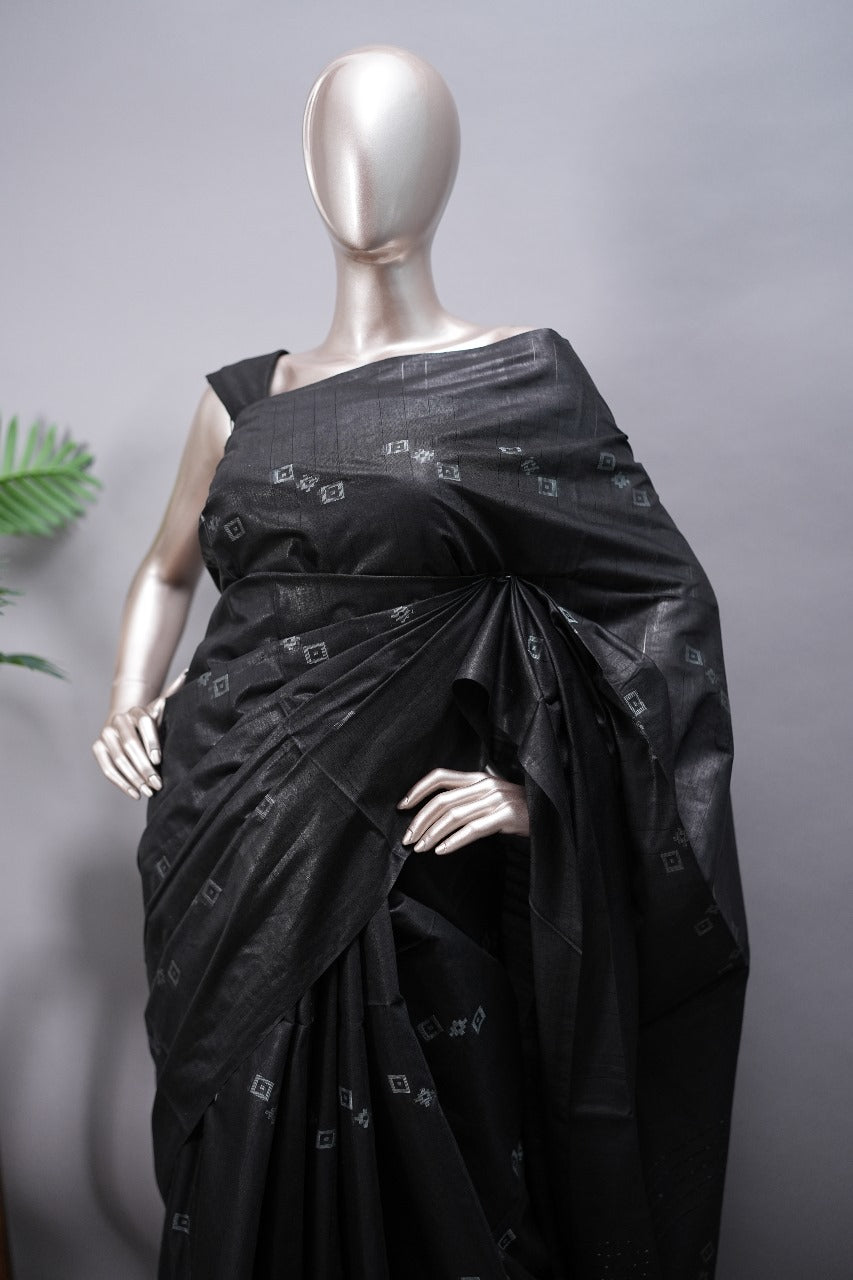 Semi-Tussar Saree TSA2226