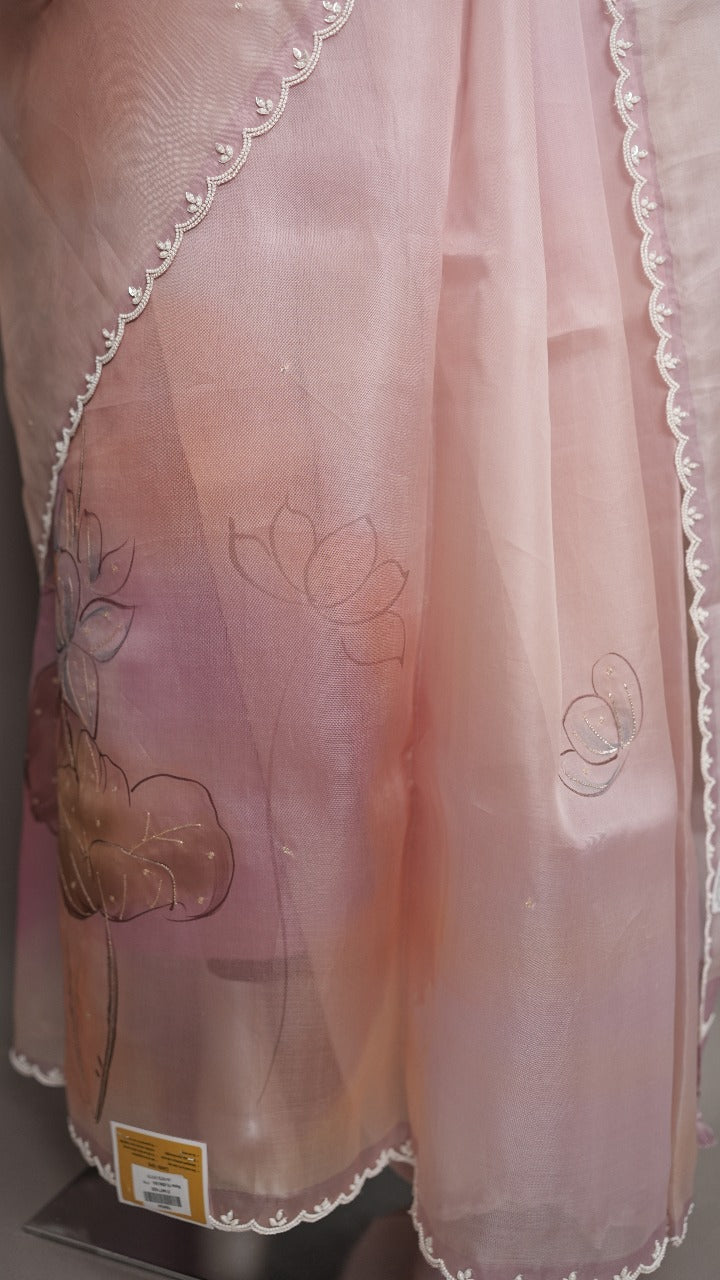 Organza Saree TSA3522