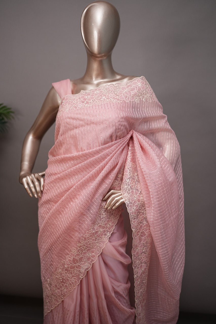 Organza Saree TSA2309