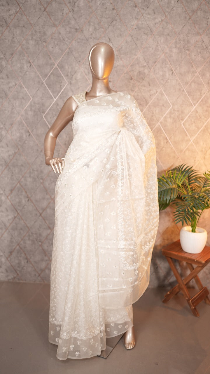 Organza Saree TSA3531
