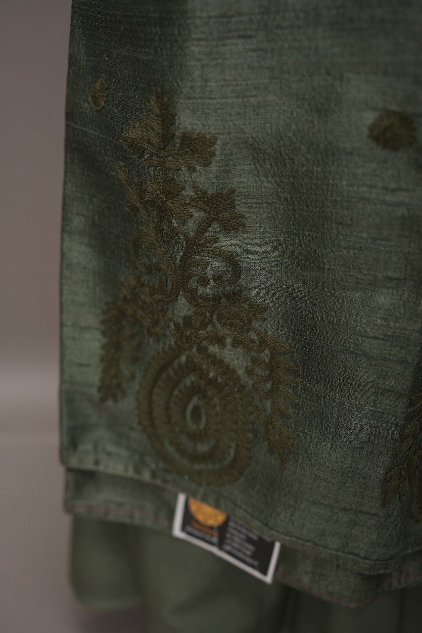 Raw Silk Salwar TSS3475