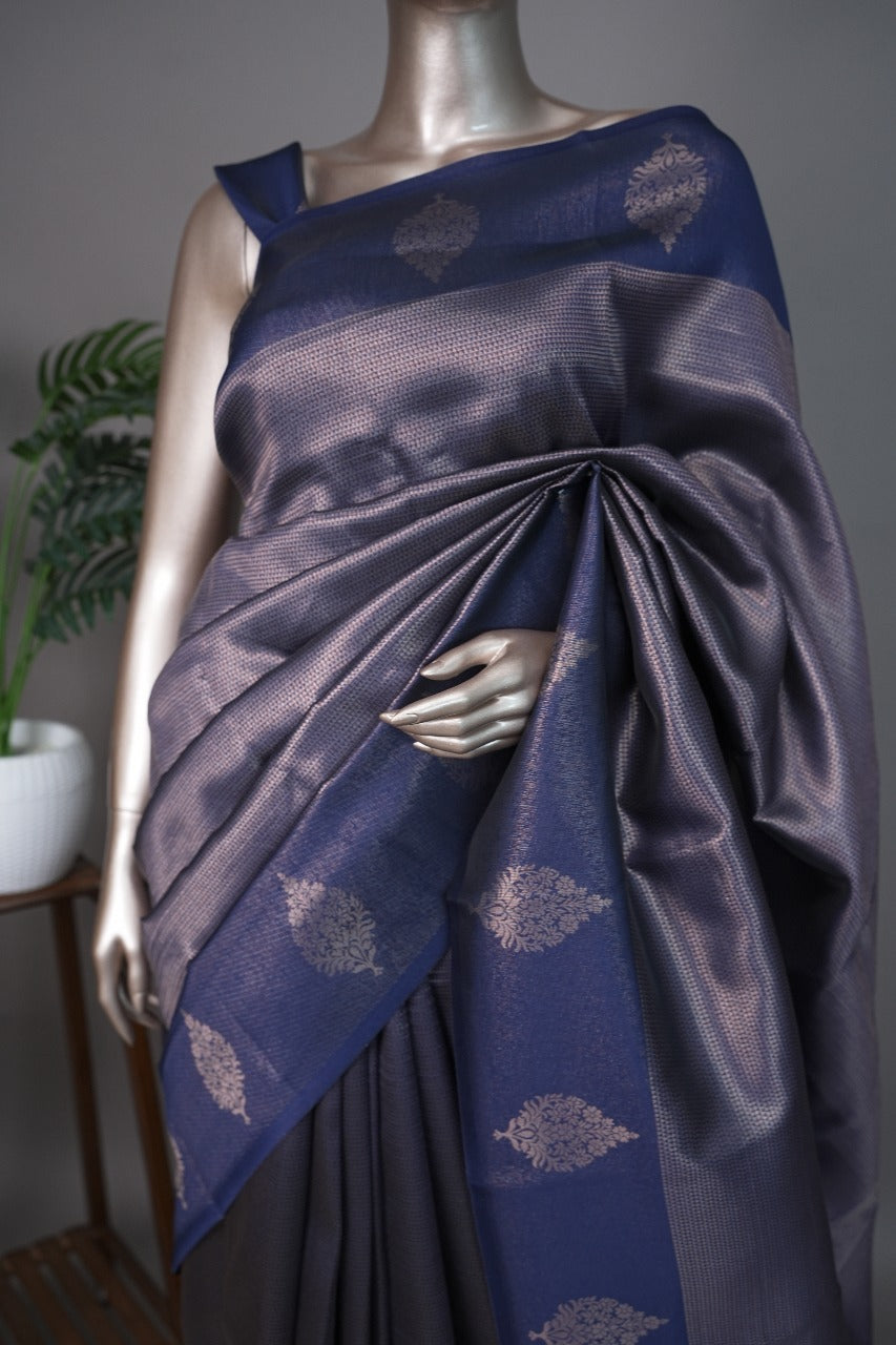 Semi-Silk Saree TSA3362