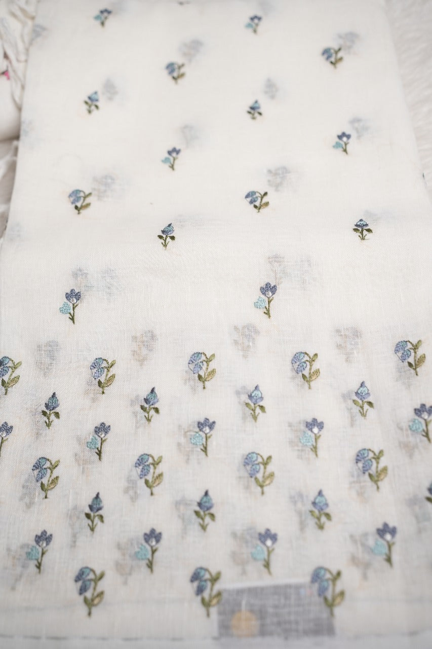 Linen Saree TSA3196