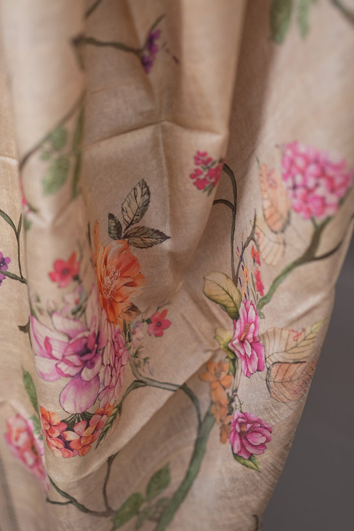 Tussar Silk Saree TSA3388