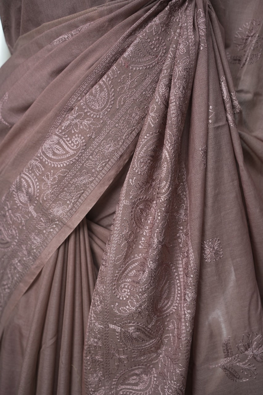 Linen Cotton Saree TSA3407