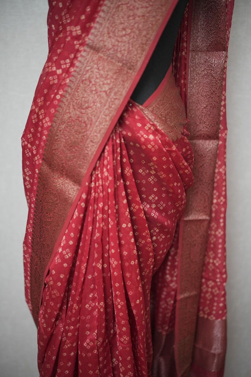 Chanderi Saree TSA2561