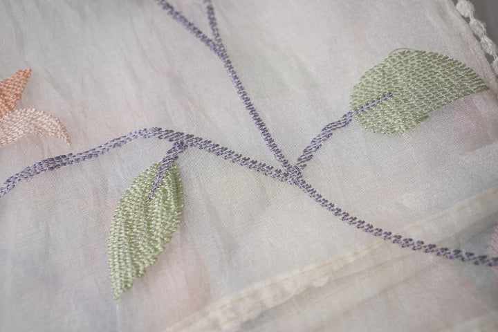 Crushed Organza Saree TSA3367