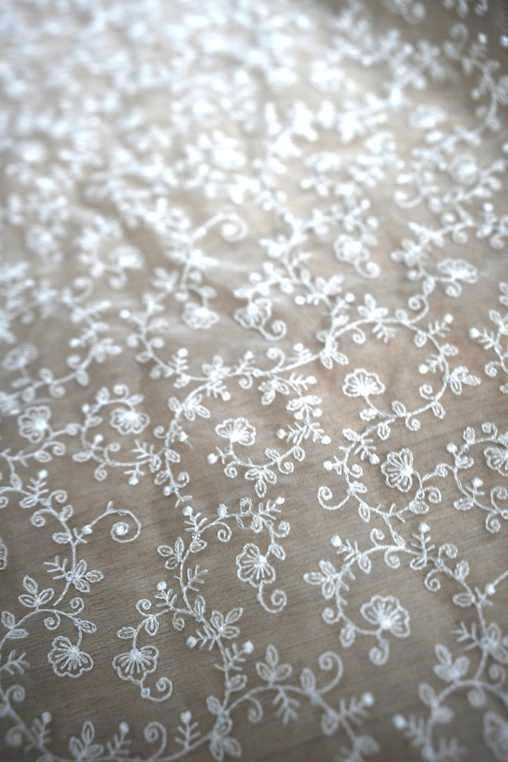 Nylon Organza Material TRF2423