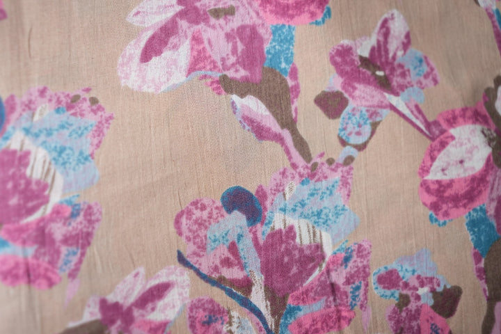 Floral Print Cotton Material TRF2337