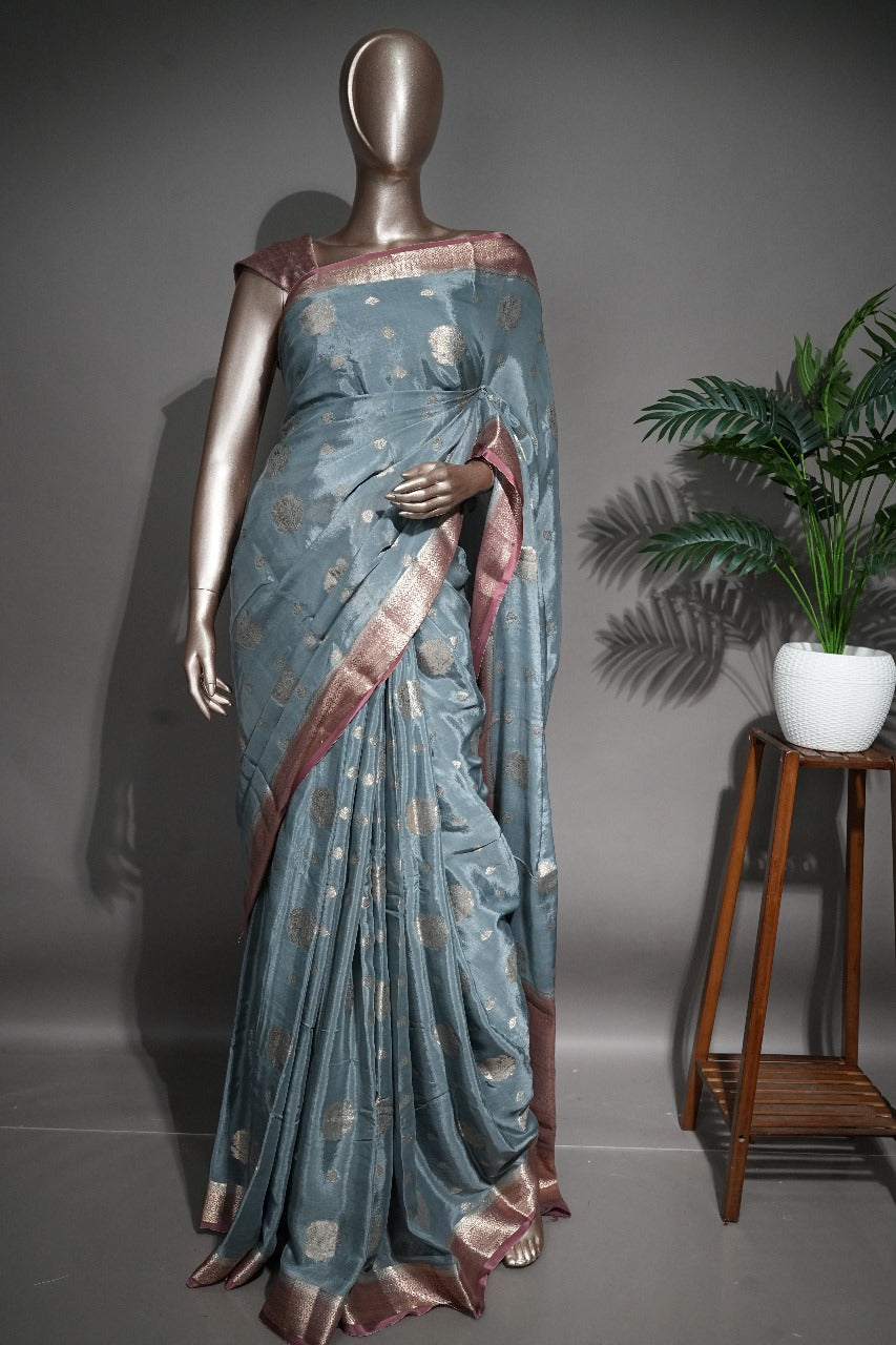 Semi Silk Saree TSA2103