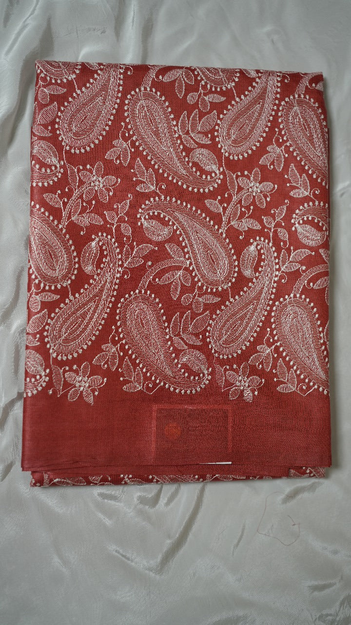 Semi-Tussar Saree TSA3570
