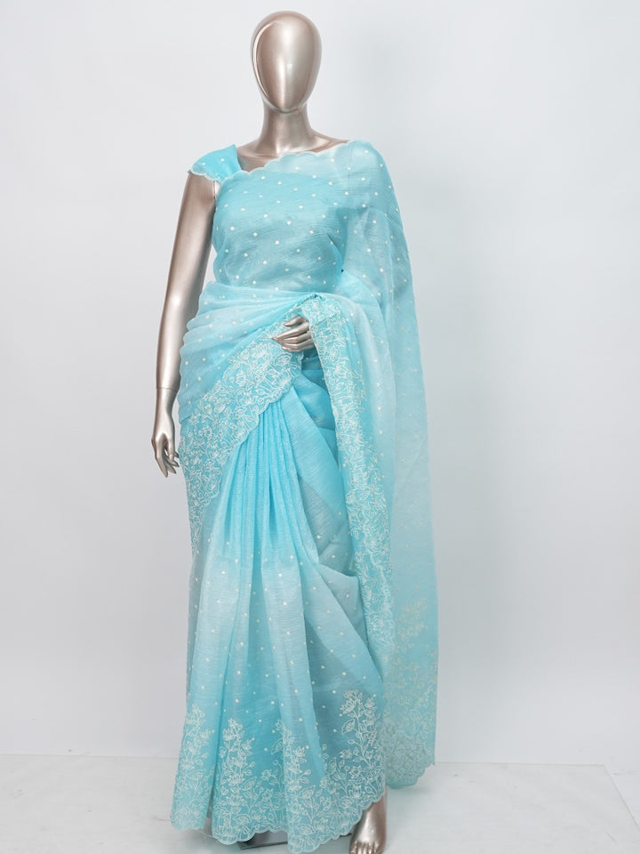 Crushed Organza Saree TSA3285