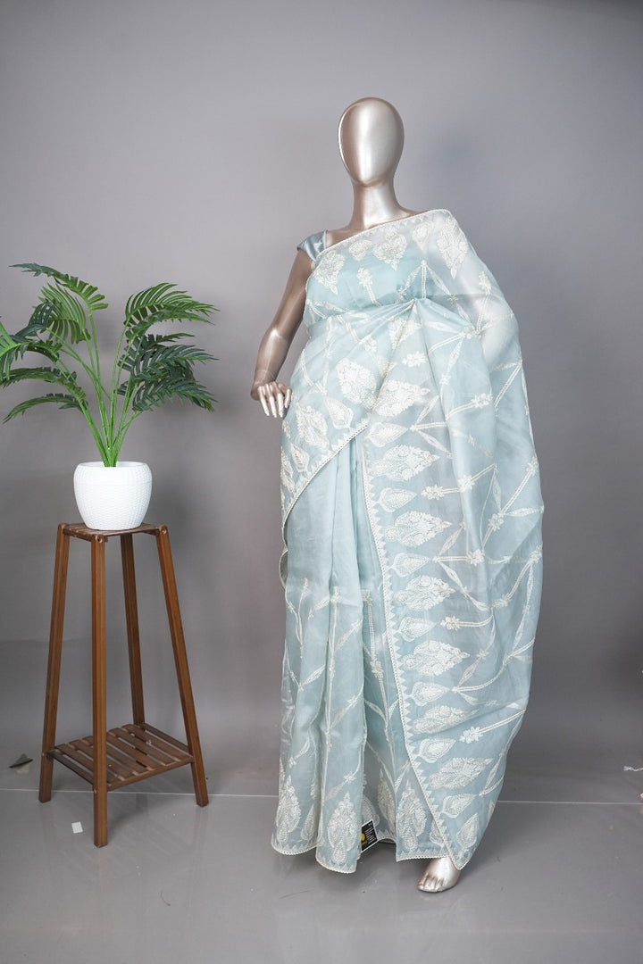Organza Saree TSA3361