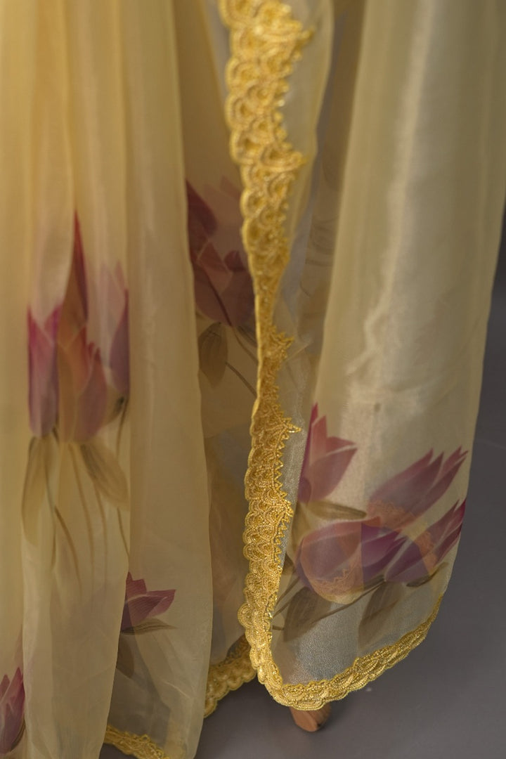 Organza Saree TSA2948