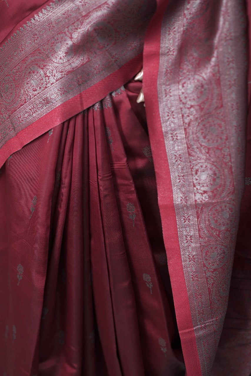 Semi-Silk Saree TSA3380