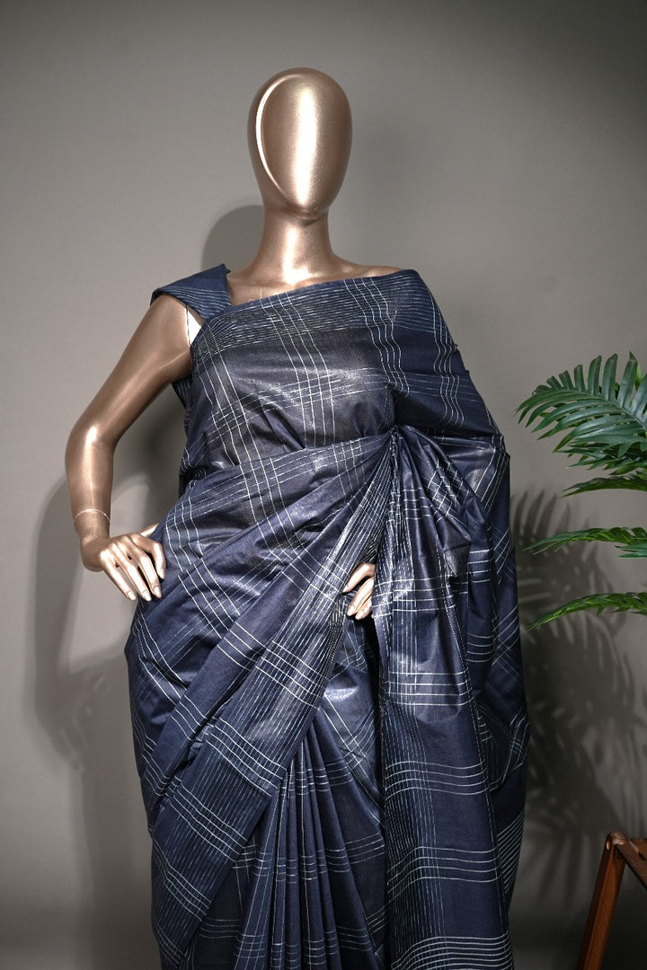 Semi Tussar Saree TSA2111