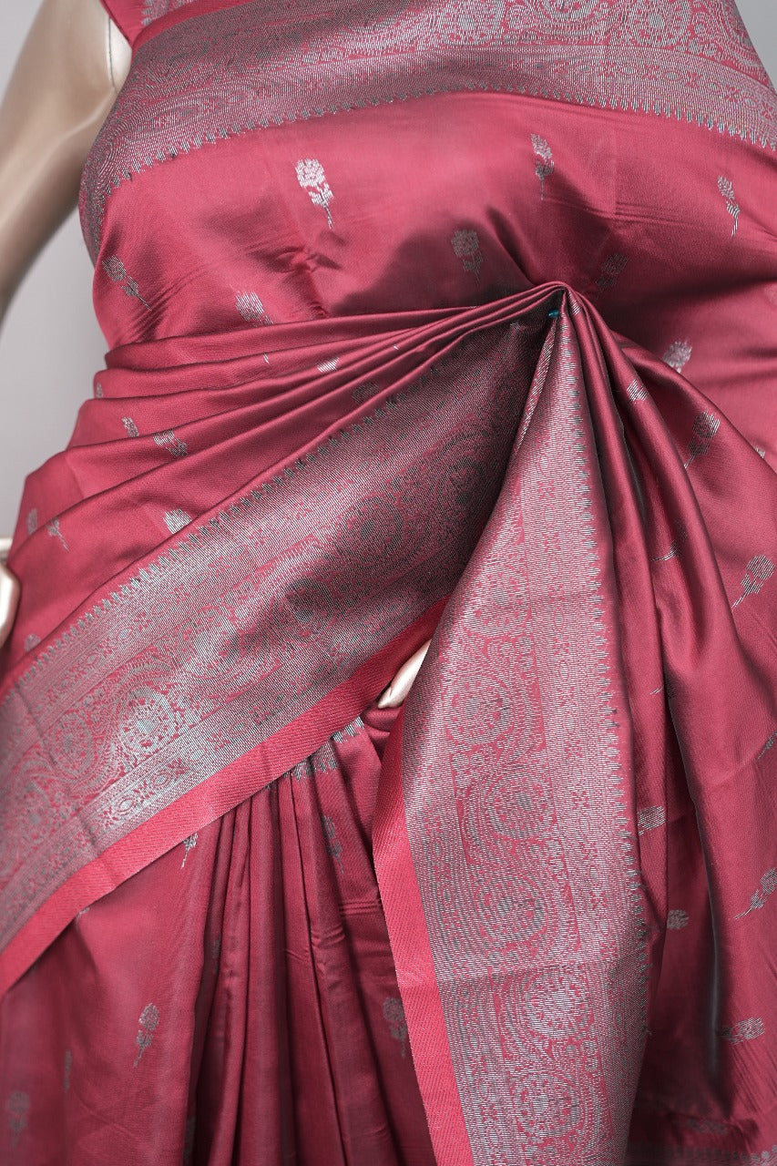 Semi-Silk Saree TSA3380