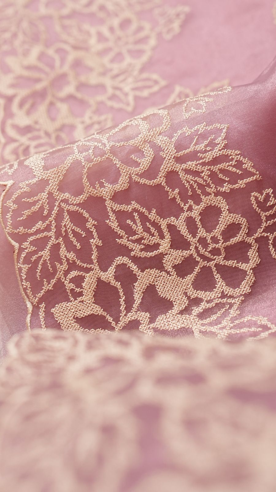 Glass Organza Saree TSA4284