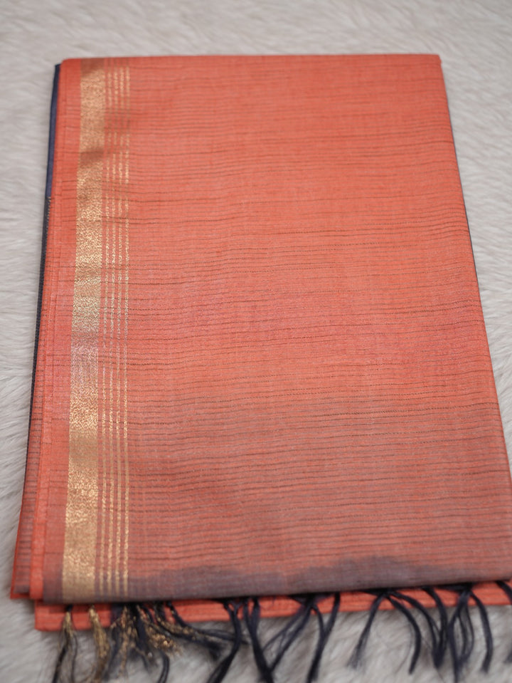 Linen Cotton Saree TSA4209