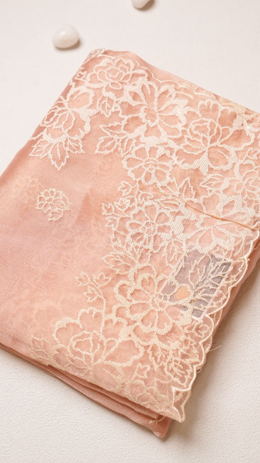 Glass Organza Saree TSA4284